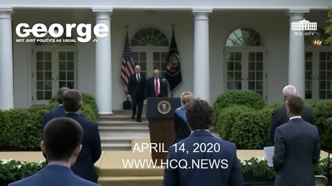 The PRESIDENT puts the W.H.O on notice: WH Task Force Briefing, Tues 14, 2020