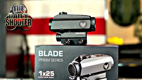 Best Optic For Astigmatism & Home Defense Swampfox Optics BLADE Prism 1x