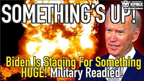 2/1/24 - Biden Preparing To Unleash Hell! Why Is He Staging For This?! Military Readied!