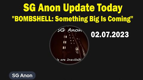 SG Anon HUGE Intel Feb 7: "Something Unexpected Is Happening"