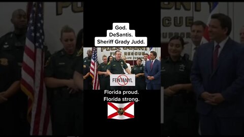 God, DeSantis & Sheriff Judd FL MAGA🇺🇸 #shorts