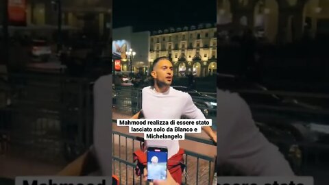 Mahmood realizza di essere stato lasciato solo da Blanco e Michelangelo