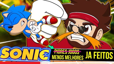 OS PIORES jogos do SONIC já FEITOS | Rk Play