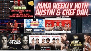 👊 MMA COMBAT SPORTS WEEKLY WITH AUSTIN & CHEF 🎙️️PODCAST UFC BELLATOR MMA