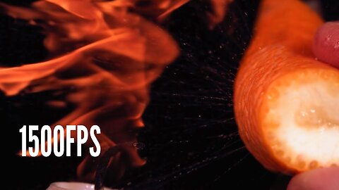 Orange Peel + Fire at 1500fps