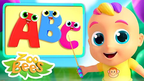 ABC Song | Alphabets Song For Kids | Songs For Babies | Nursery Rhymes with Zoobees | Kids Song