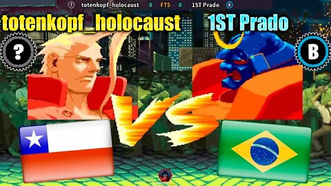 Street Fighter Alpha: Warriors Dreams (totenkopf_holocaust Vs. 1ST Prado) [Chile Vs. Brazil]