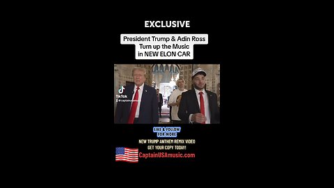 President TRUMP and Adin Ross Turn Up The Great Music