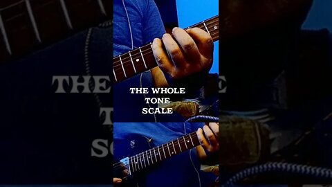 Whole Tone Scale For Guitar By Gene Petty #shorts