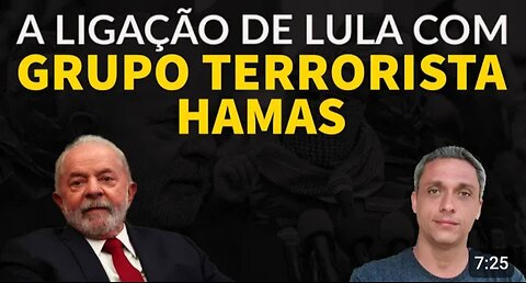 THE CONNECTION BETWEEN EX-CONVICT LULA AND THE BRAZILIAN LEFT WITH HAMAS ALL TOGETHER AGAINST ISRAEL