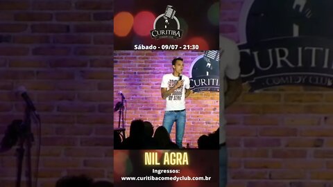 Neste sábado tem Nil Agra aqui no Comedy!