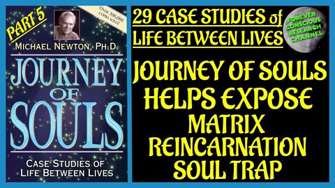 Pt 5 Analysis 29 Case Studies of Life Between Lives Matrix Reincarnation Soul Trap Journey of Souls