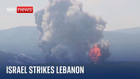 Middle East: IDF calls airstrikes inside Lebanon an 'act of self-defence' - as Hezbollah fires back