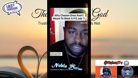 B-Dell: Why Chosen Ones Aren't Meant To Work A 9-5 Job... #VishusTv 📺