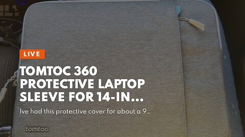 tomtoc 360 Protective Laptop Sleeve for 14-inch MacBook Pro M2M1 ProMax A2779 A2442 2023-2021...