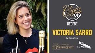 CIGAR 019 recebe Victoria Sarro - Será que Champagne realmente harmoniza com charuto?