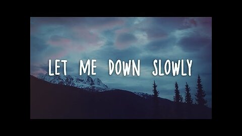 Alec Benjamin - Let Me Down Slowly (Lyrics)#song #letmedownslowly #music #youtube #facebook