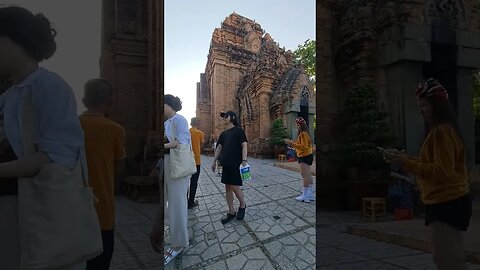 Cham Ruins Trang Vietnam 🇻🇳 #shorts #nhatrang #beach #expat #travel #rebornabroad #ruins #temple