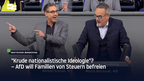 "Krude nationalistische Ideologie"? – AfD will Familien von Steuern befreien