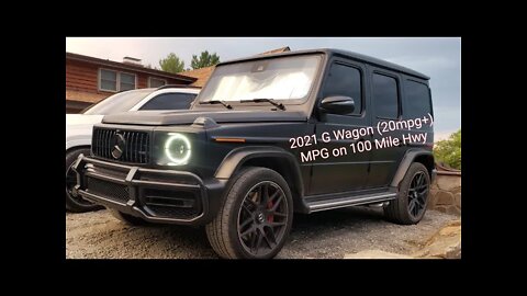 2021 Mercedes G-Wagon MPG 100+ mile loop... 20mpg can we get it!!