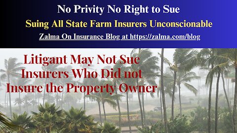 No Privity, No Right to Sue