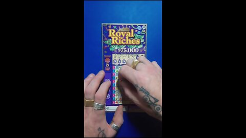 $75,000 Royal Riches Daily Random Scratch Ticket OLG 12/09/22 Share & Follow Daily!