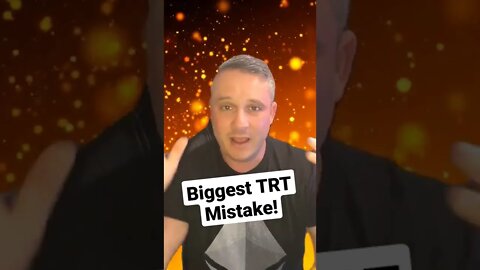 Biggest TRT Mistake! #TRT #Testosterone #Testosteronereplacementtherapy #HRT #lowt #trtmistakes