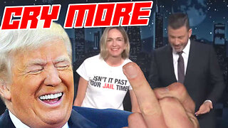 Trump Triggers Jimmy Kimmel's Goofball Wife