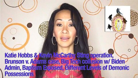 Katie Hobbs & Kevin McCarthy Sting operation, Brunson v. Adams case, Big Tech collusion w/ Biden Adm