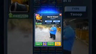 gigante real na vida real #shorts #clashroyal #clash #clashroyale #royale #supercell