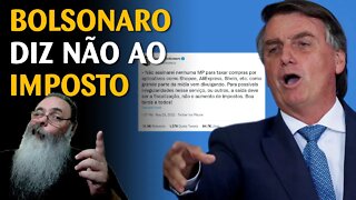 BOLSONARO diz que NÃO VAI CRIAR IMPOSTO sobre aplicativos de COMPRA INTERNACIONAL