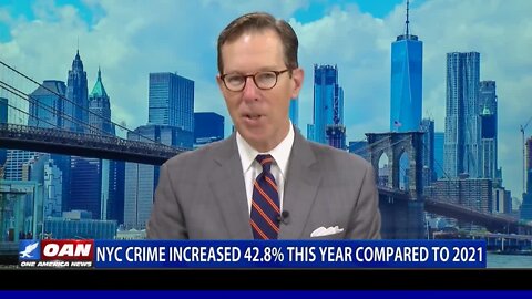 NYC Crime Increased 42.8% This Year Compared To 2021