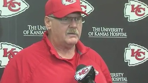 Kansas City Chiefs head coach Andy Reid on James Winchester and Oklahoma City airport shooting