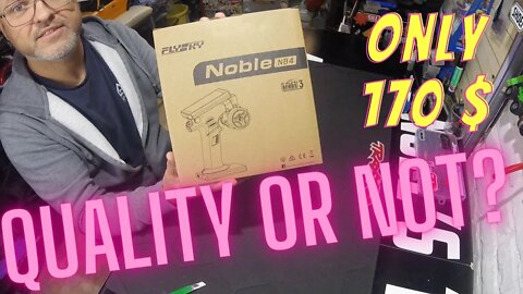 Flysky Noble NB4 - UNBOXING + UPDATING