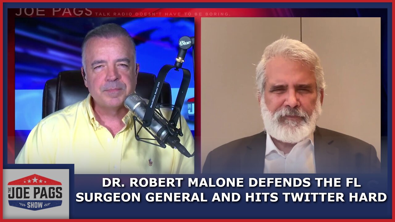 mRNA Inventor Dr. Robert Malone on Big Tech Disinformation and More