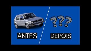 Antes e Depois Carros Famosos