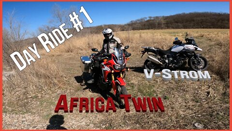 Day Ride #1 | Vstrom and Africa Twin go Offroad