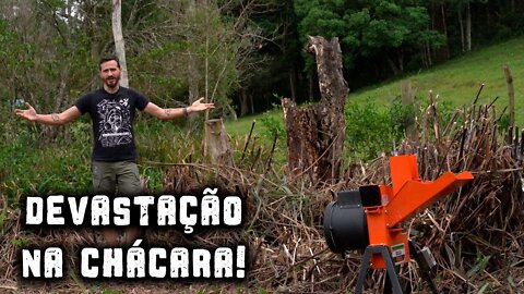 Vamos TRITURAR TUDO na Chácara! - Chácara SV