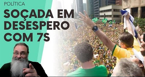 ESQUERDISTAS tentam CRITICAR BOLSONARO e ESVAZIAR o EVENTO do 7 de SETEMBRO e SÓ MOSTRAM DESESPERO