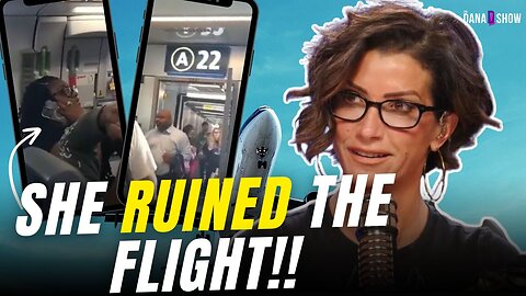 Dana Loesch Reacts To A Passenger FREAKING OUT Over Sitting In An Exit Row | The Dana Show