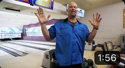 "Stone Cold" Steve Austin opens up a can on the bowling alley: A&E "Stone Cold" Takes on America