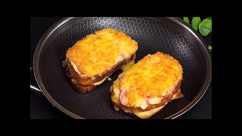 This is how my grandmother always made bread and eggs for me! Breakfast in minutes