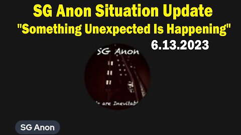 SG Anon Situation Update: "Something Unexpected Is Happening"