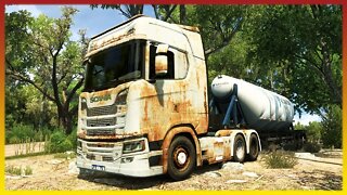 Restauração Scania S520 V8 Motor DC16 Euro Truck Simulator