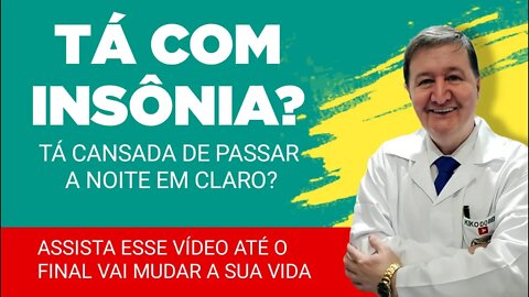 INSÔNIA aprenda como resolver esse problema com rapidez e naturalmente com suplementação inteligente