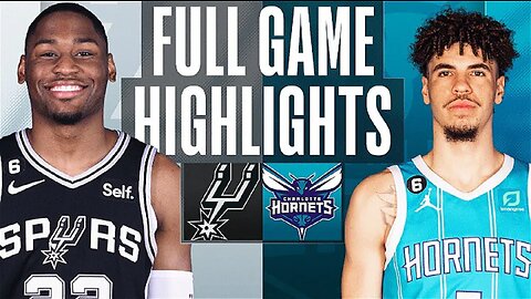 San Antonio Spurs vs. Charlotte Hornets Full Game Highlights | Feb 15 | 2022-2023 NBA Season