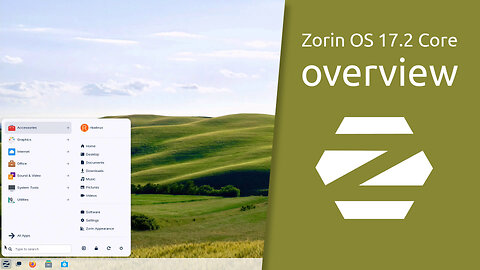 Zorin OS 17.2 Core overview | Make your computer better.