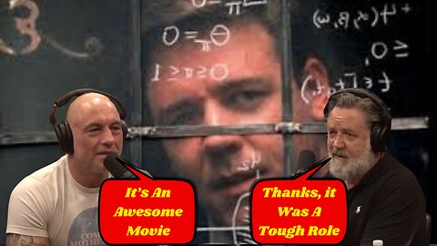 Russell Crowe On Playing a Genius - Joe Rogan Podcast