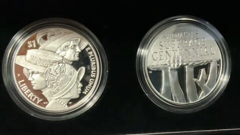 2020 Women's Suffrage Silver Coin & Medal Set