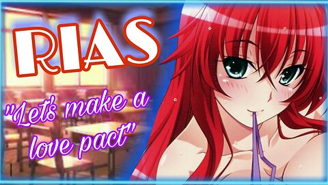 Rias Gremory Highschool DXD ASMR Roleplay English